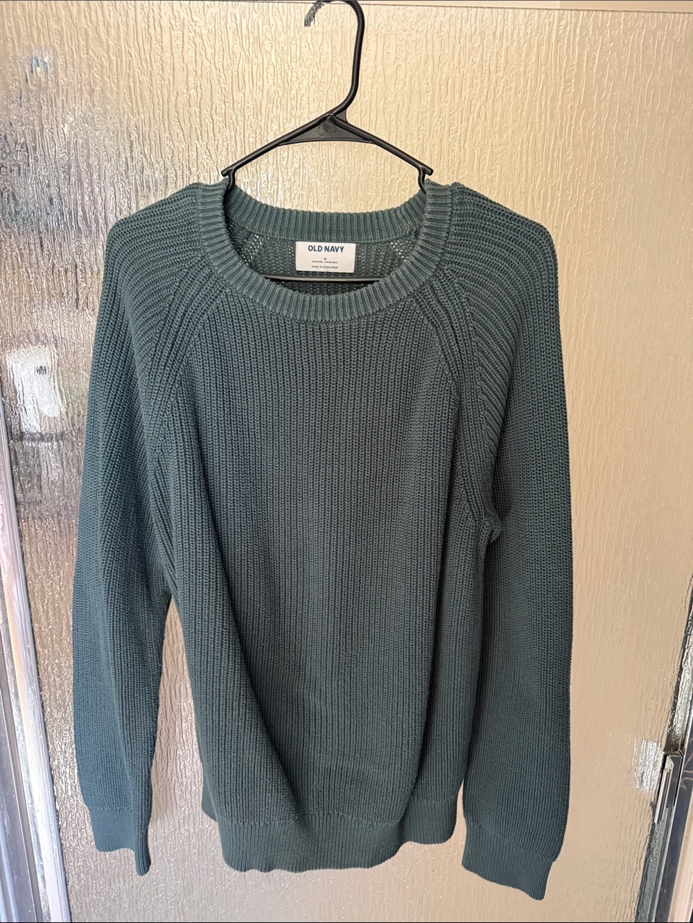 Old Navy Teal Green Crewneck Pullover Sweater